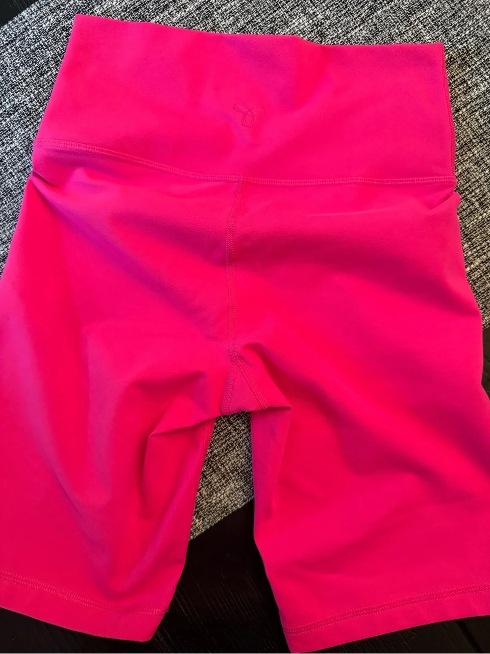 TNA High-Waist Hot Pink Women's Bike Shorts